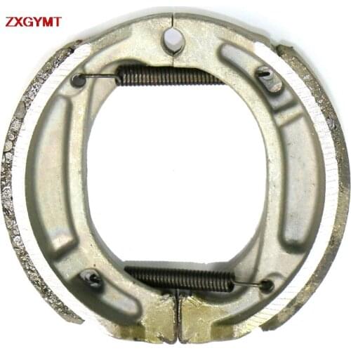 Semi Met Brake Shoe Pads Set for KAWASAKI KDX 200 KDX200 1983 - 1985 Front Rear Drum 85 83 84