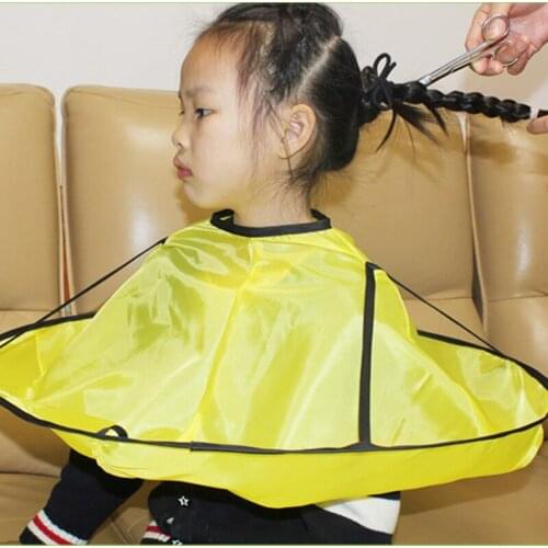 Salon Waterproof Kids Hair Cutting Cape Hairdresser Styling Cloak Haircut Hairdresser Gown Clothing Apron Barber Salon Styling