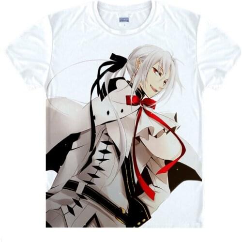 Seraph of the End T-Shirt Ferid Bathory Shirt Cute Womens t-shirts Anime clothes cute kawaii t-shirts Japan Anime cute clothes a