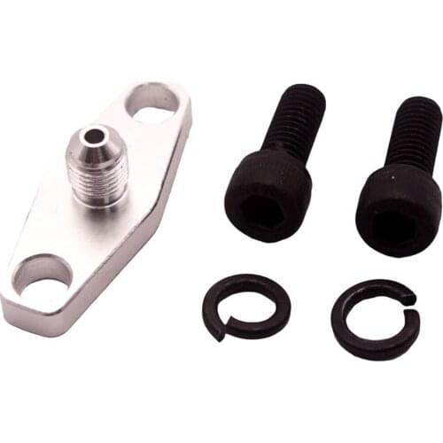 Oil Feed Feeding Line Fitting Adapter T3 T4 T04E T04B 1/4 Npt