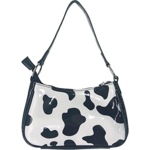 Unique Animal Prints Shoulder Bag Fashion Handbags And Purses Designer Baguette Bags For Women PU Leather Ladies Underarm Bag