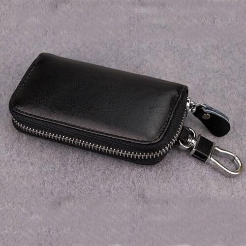 COMFORSKIN European And American Men Key Bag Multi-function Unisex Key Holders Women Housekeeper Men Car Key Wallets