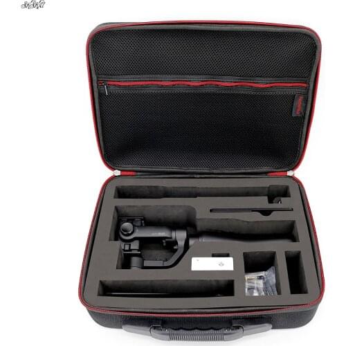 Storage Hard bag case For Zhiyun Smooth Q Handheld Gimbal / DJI OSMO For GoPro Hero 5 6 xiaomi Yi Action Camera Box