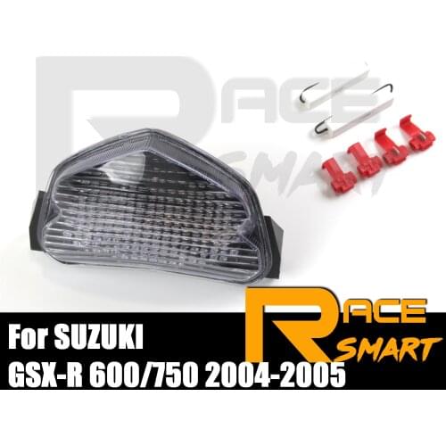 1 Set Motorcycle LED Turn Signals Brake Tail Light Taillight For SUZUKI GSX-R 600 750 2004-2005 GSX-R600 GSX-R750 GSXR600 GSXR