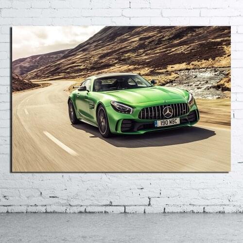 1 Piece Canvas Painting AMG Supercar Vehicle HD Posters and Prints Wall Pictures for Living Room