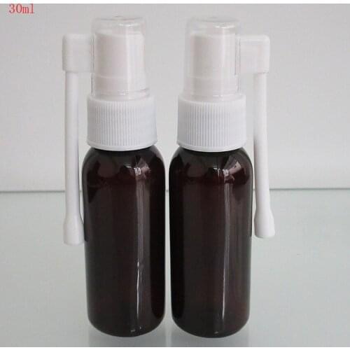 5pcs/lot 30ML Refillable Nasal Bottle,Oral Medicine Mist Spray Bottle,Plastic PET bottle for most Liquid,Cosmetic Make up Bottle