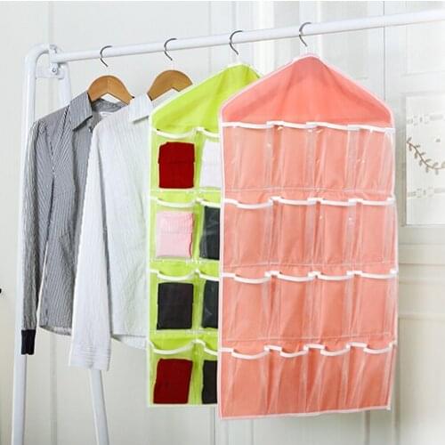 2018 16 case clothing socks and underwear to receive a bag of closet small pouch after the wall door pocket classification