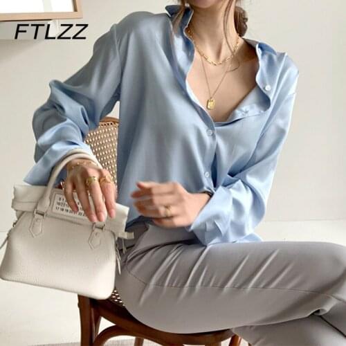 FTLZZ Womens Long Shirts