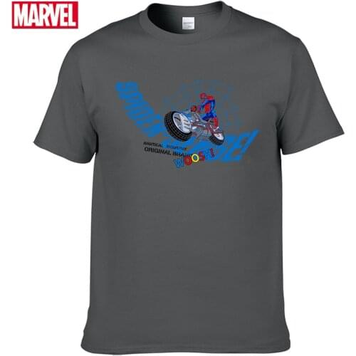 Marvel The Avengers spiderman t shirt Comfortable Breathable 100% cotton Fashion clothes for teens Summer Oversized t-shirt #83