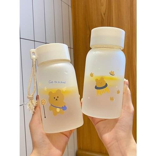 Creative Portable Water Cup 2020 New Glass Frosted