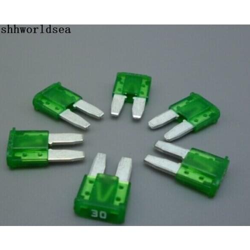 Shhworldsea 20pcs 8mm 30A auto micro2 Mini Blade Fuse Car fuse for mondeo for ford