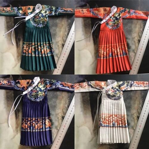 1/6 Ming Dynasty Royal Forest Army Commanders robe Jin Yiwei flying fish suit dragon robe in stock 12-inch dolls available