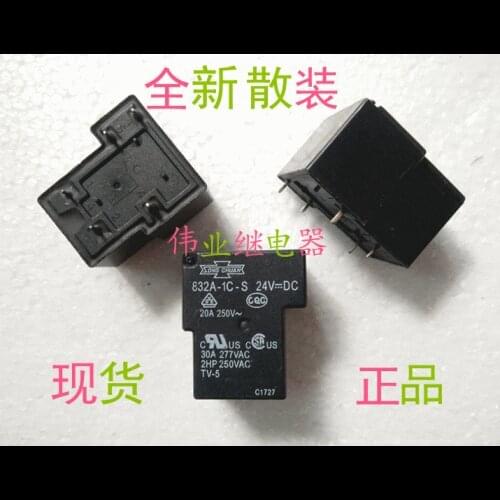 832A-1C-S 24VDC relay 5 PIN 1 Abierto 1 cerrado