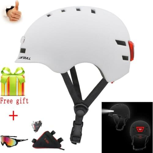 Cairbull Bicycle Helmet MTB Road Bikes Helmets Integrally-mold LED Lighting Reflective EPS+PC Cycling Helmet Casco Ciclismo Cap