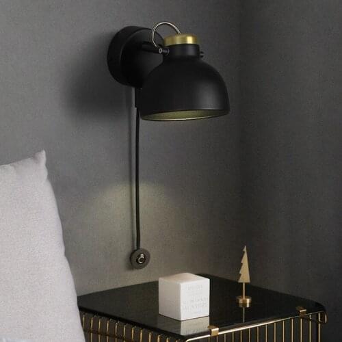 LED wall lamp minimalist bedside lamp Infinite dimming for living room bedroom corridor setting wall light WF101009