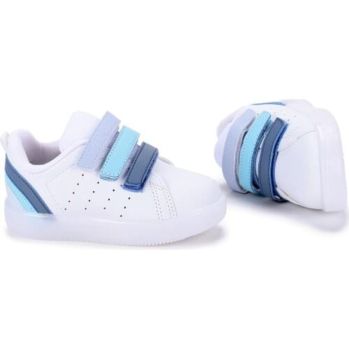 Vicco 220.21Y.212 Sun Daily Luminous Velcro Girl/Boys Sports Shoes