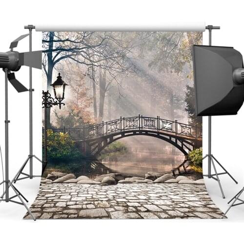 Mehofoto Vintage Old Master Backdrops Forest Background for Photography Retro Scenery Backdrop for Photographers Studio 285