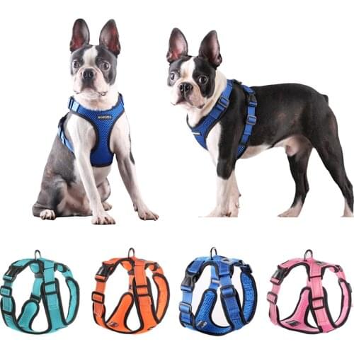 Breathable Dog Harness For Summer Harnesses For Small/Medium Dogs Puppies Reflective Safety At Night Pet Products