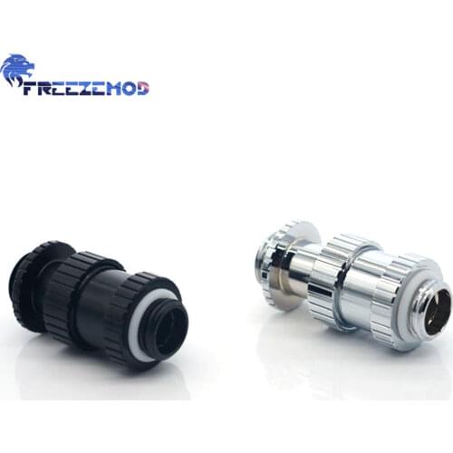 FREEZEMOD Double Male Retractable Extender Adapter Adjustable 22-31mm Male-Male Extension Fitting G1/4 Thread Water Cooler Mod