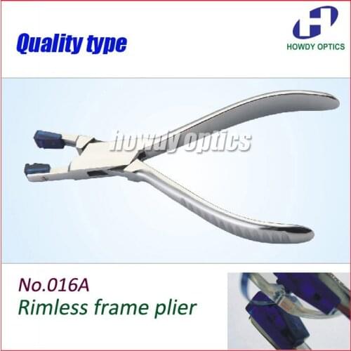 No.016A High quality rimless frame plier glasses tool eyeglasses stainless steel pliers