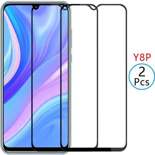 9d protective tempered glass for huawei y8p screen protector on huaweiy8p y 8p y8 p yp8 8yp safety film huawey huwei hawei huawe