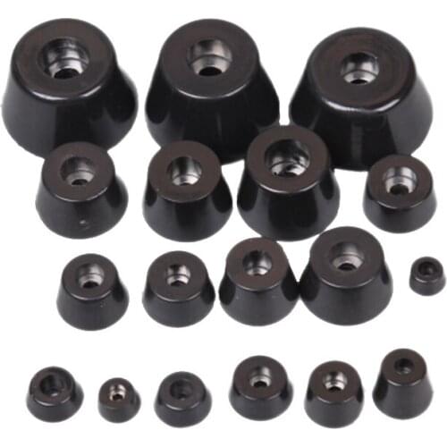 1pack Black Rubber Feet Chair Floor Protector Non-slip Furniture Foot Table Leg Cover Cabinet Bottom Pads Funiture Accessories