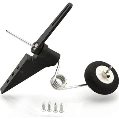DIY 60 Level Tail Wheel Bracket Assembly for RC airplane