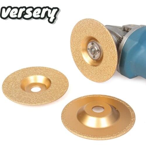Free Shipping 1PC 100mm Bore16mm Angle Grinder Brazed Diamond Grinding Wheel Disc Blade For Cast Iron Grinding Polishing Tools