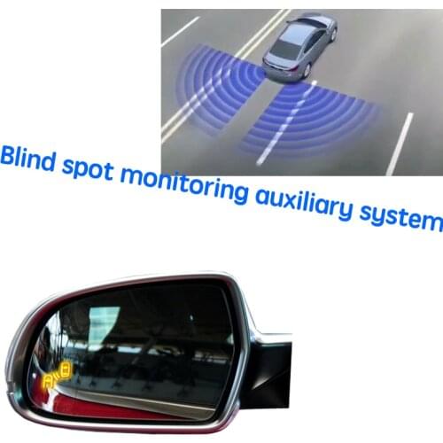Car BSD BSM BSA Blind Area Spot Warning Drive Mirror Rear Radar Detection System For Audi S5 2010~2016