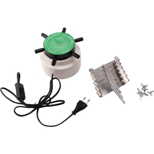 Watch Test Machine,6 Watch Making Tool Watch Winder Repair Watch Mechanical Watch Automatic Winding Instrument EU Plug