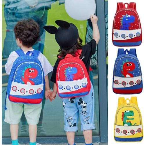 Fashion Child Backpack Night Reflective Safety School Bag Anti-lost kindergarten Children Backpack Boys Girls Bags 2021 New Bag