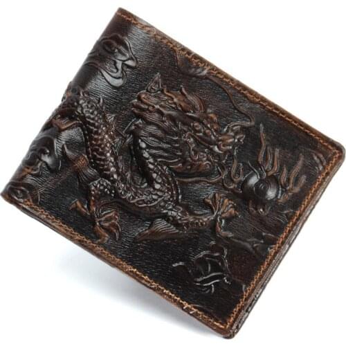 RFID Blocking Men Cow Leather Wallets Man Vintage Genuine Leather Wallet Male Handmade Billfold Coin Purse Short Wallet carteira