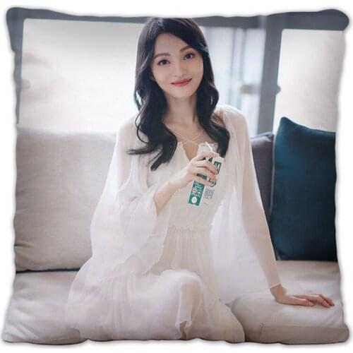 Invisible Wings Angela Chang Singer Pillowcase Photo Poster Cushion Cover Souvenir Throw Pillow Cover Cojines Decor Para Sofa