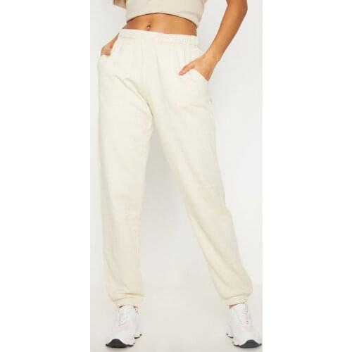 AHVIT Solid Color Pockets Autumn Winter Harem Pants Slim Fit Fashion Streetwear Club Casual Elastic Waist Long Pants Y-W-81729