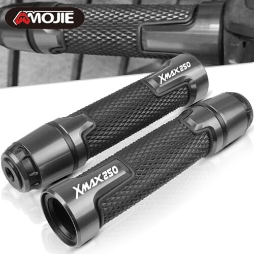 CNC handlebar grip handle bar Scooter handle grips FOR Yamaha XMAX X-Max 250 ABS 2012 2013 2014 2015 2016 2017 2018 2019 2020