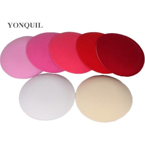 6.3"(17 CM) 14 Color Women Mini Top Fascinator Hats/ Fascinator Bases DIY Hair Accessories12Pieces/Lot MH021