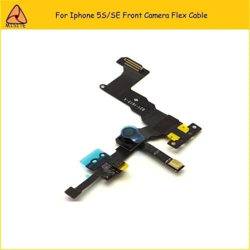 10PCS/Lot High Quality Light Proximity Sensor Flex Cable with Front Facing Camera For iPhone SE/5S Front Camera Flex Wholesale