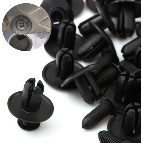 20Pcs 8mm Auto Fastener Rivet Retainer Clips for Subaru Forester SK SJ Outback Legacy Impreza XV BRZ WRX STI Tribeca Trezia