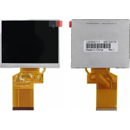 3.5 inch HD TFT for Satlink WS-6906 WS 6906 Satellite Finder LQ035NC111 LQ035NC121 LCD Screen panel