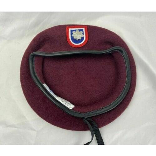 Us Army 82nd Airborne Division Beret Lieutenant Colonel Insignia Military Hat Military Store