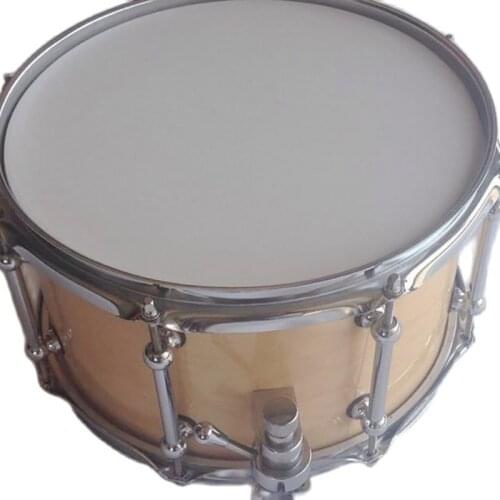 12 Inch Snare Drum 8 Hole Drum Birch Wood Glossy Gold Color for Drum Player