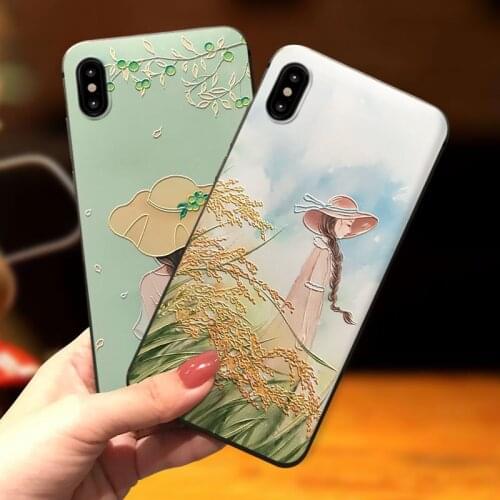 Cartoon Girl Phone Case for Huawei P20 P30 P40 Mate 10 20 30Lite Pro Honor 8X 9 10 20 30Pro Capa Soft TPU Back Cover Coque