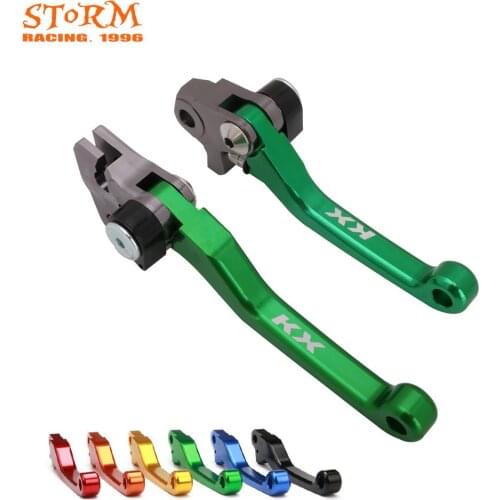 CNC Motorcycle Brake Clutch Lever Set Motorbike With "KX" LOGO For KAWASAKI KX250F KX450F KX 250F 450F KXF250 KXF450 KX-F 13-18