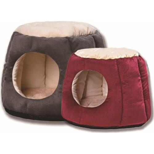 Small And Medium-sized Pet House Warm Small For Cats Dogs Nest Collapsible Cat Cave Simple Style Sleeping Mats Winter Products