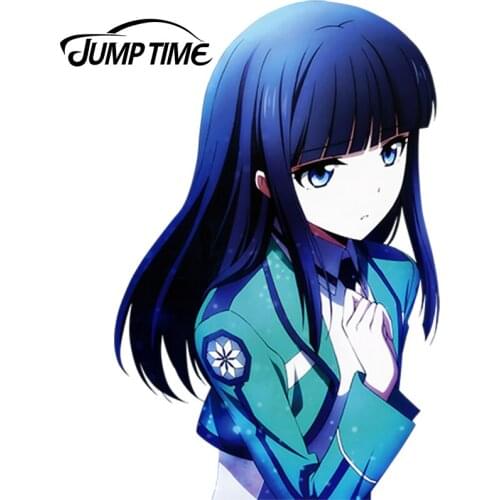 JumpTime 13cm x 8.5cm Lovely Girl Anime Shiba Miyuki Character Car Decoration Stickers Drift Racing Decal Window Car Styling