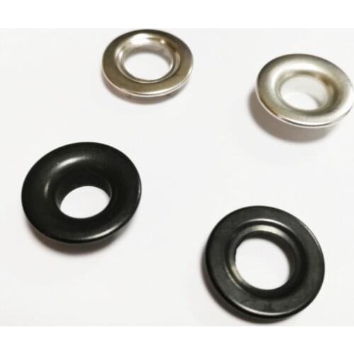 Brass eyelet with 6 spur claws plating to different colors hardness for the tent and the tarpaulin and for the tape