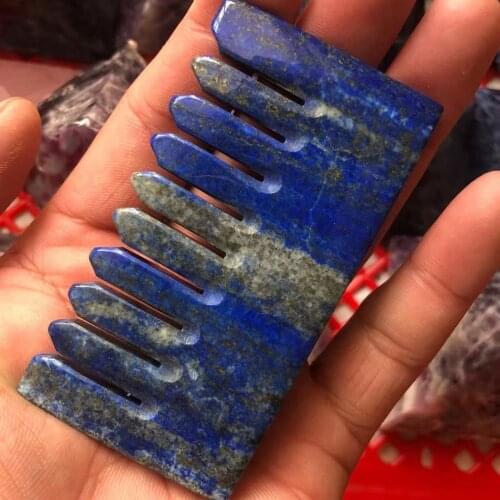 Natural pull feldspar hand-carved comb quartz crystal treatment