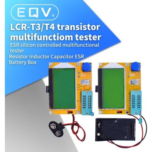 High Quality Brand New LCR-T4 T3 ESR Meter Transistor Tester Diode Triode Capacitance SCR Inductance MOS PNP NPN