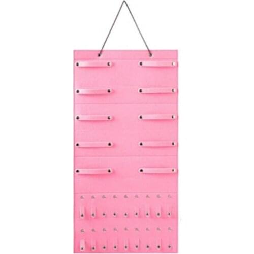 Felt Jewelry Jewelry Earrings Storage Bag Hair Clip Hanging Bag Jewelry Headdress Felt Material Storage Bag