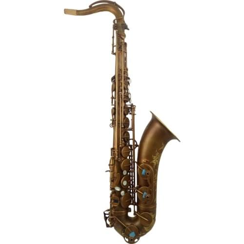High grade professional Vintage nickel color Tone Bb Tenor Saxophone